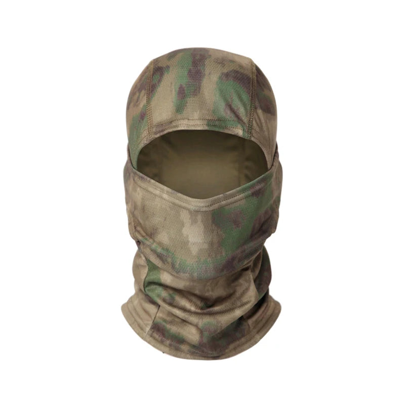 Camouflage Bivakmuts – Multifunctioneel Gezichtsmasker voor Outdoor, Motor, Skiën & Airsoft – Ademend & Comfortabel