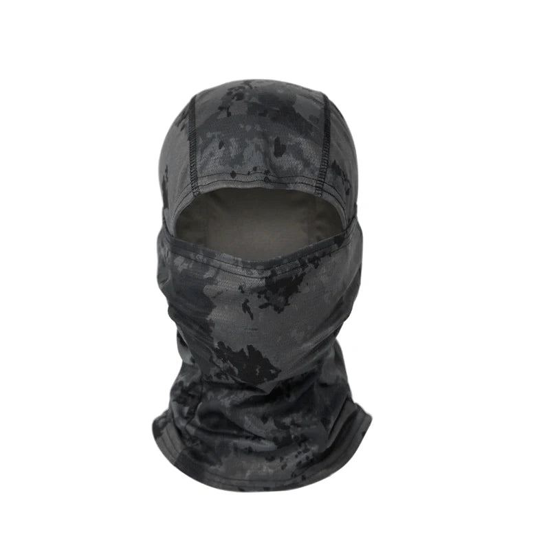 Camouflage Bivakmuts – Multifunctioneel Gezichtsmasker voor Outdoor, Motor, Skiën & Airsoft – Ademend & Comfortabel