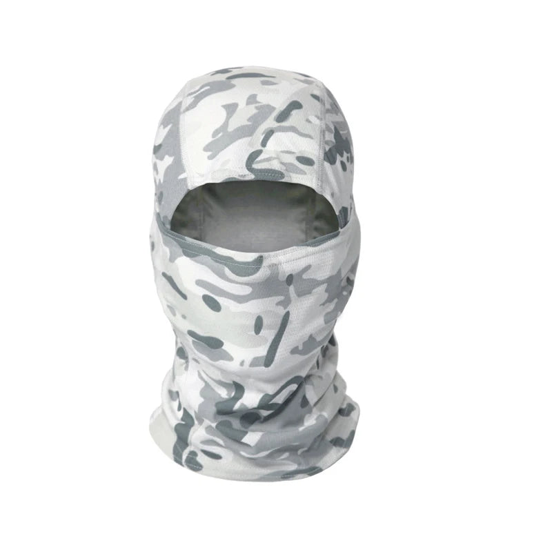 Camouflage Bivakmuts – Multifunctioneel Gezichtsmasker voor Outdoor, Motor, Skiën & Airsoft – Ademend & Comfortabel