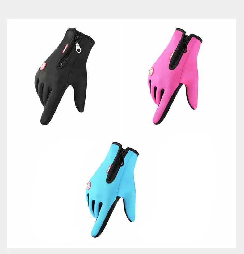 Fietshandschoenen voor Heren & Dames – Anti-Slip & Warm – Geschikt voor Herfst en Winter – Touchscreen – Winddicht & Comfortabe