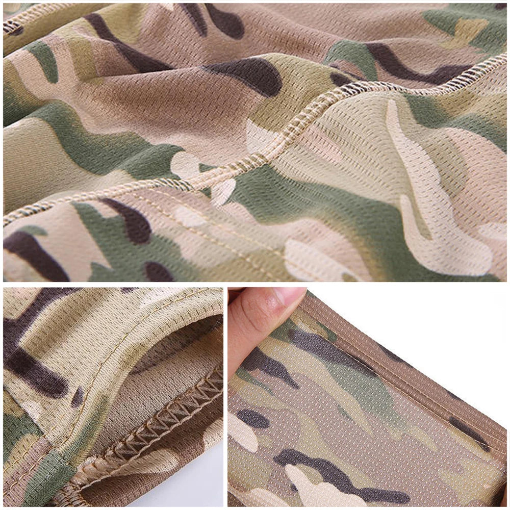 Camouflage Bivakmuts – Multifunctioneel Gezichtsmasker voor Outdoor, Motor, Skiën & Airsoft – Ademend & Comfortabel