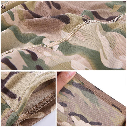 Camouflage Bivakmuts – Multifunctioneel Gezichtsmasker voor Outdoor, Motor, Skiën & Airsoft – Ademend & Comfortabel