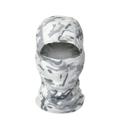 Camouflage Bivakmuts – Multifunctioneel Gezichtsmasker voor Outdoor, Motor, Skiën & Airsoft – Ademend & Comfortabel