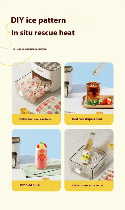 Large 48-grid Ice Cube Machine