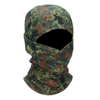 Camouflage Bivakmuts – Multifunctioneel Gezichtsmasker voor Outdoor, Motor, Skiën & Airsoft – Ademend & Comfortabel